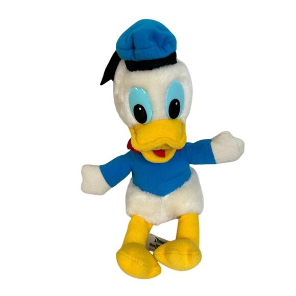 🎀NWT- The DisneyLand Store 11" Vintage Donald Duck Plush Stuffed Animal Toy🎀 - Picture 1 of 8